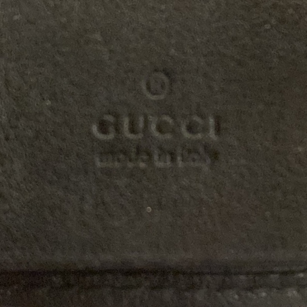 AUTH Gucci New Britt Guccissima Leather 6-Key Case Holder - Black - Picture 7 of 13
